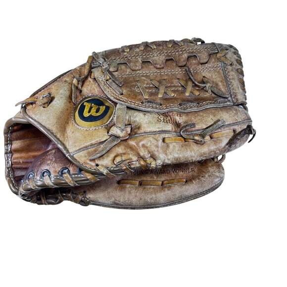 Wilson Leather Baseball Fielders Glove Mitt A2245 Bruce Sutter Right Throw 12 in - Picture 10 of 13